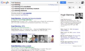 Hugh Manbeing Google Search