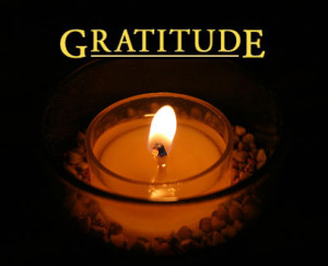 gratitude candle